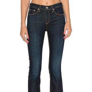 Sold out Discontinued Rag and Bone Kensington 10 inch crop High Waist Jeans 10